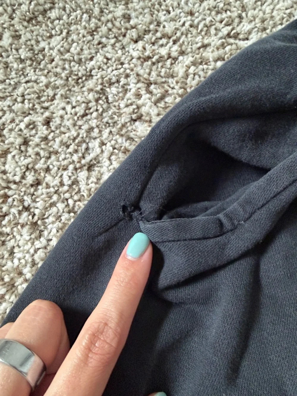 🌿Nike Black Sweatshorts with White Nike Tag